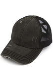 C.C Women's Baseball Ponytail Cap