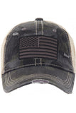 C.C CAMOUFLAGE FLAG American Flag BASEBALL PONYCAP