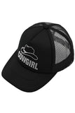 C.C COW GIRL Rhinestone Trucker Cap