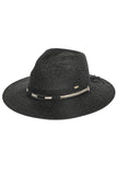 C.C Hard Shaped Panama Hat