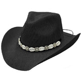 C.C Rhinestone Jewel Charm Trim Cowboy  Hat