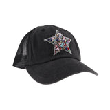 C.C Star Stone Embellishment Baseball Cap