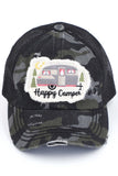 C.C HAPPY CAMPER PATCH VINTAGE PONY CAP