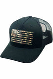 FLAG FLAT UV PRINT American Flag BASEBALL CAP