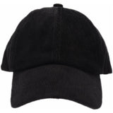 Corduroy Criss-cross Pony Cap