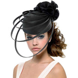 Women's Fabric Pointed Elastic String Dressy Hat