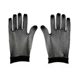 Fishnet Wedding Gloves