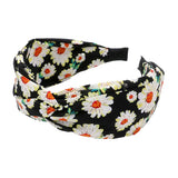 Flower Patterned Twisted Headband