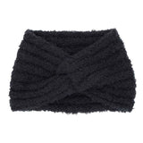 Fuzzy Twisted Headband Earwarmer Earmuff