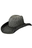 C.C Ombre Rolled Up Edge Cowboy Hat