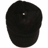 Knit Beanie Tail C.C Cap