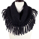 Mini Tube Fringe Scarf
