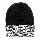 Multi Color Band Fleece Beanie Hats
