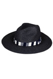 Multi Color Stripe Band Straw Hat