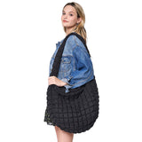 Quilted Puffer Shoulder Crossbody Bag