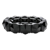 Round Stone Stretch Evening Bracelet