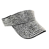 Women's Bling Studded Visor Hat