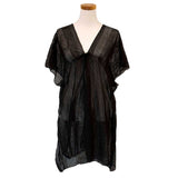 Solid Cover Up Kimono Poncho