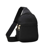 Solid Nylon Mini Sling Bag
