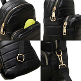 Solid Puffer Mini Backpack Bag