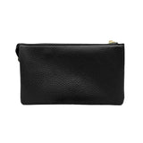 Trio Faux Leather Rectangle Crossbody Bag