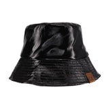 C.C Vegan Leather Bucket Hat