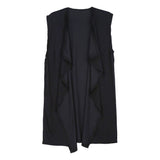 Waterfall Lapel Satin Vest