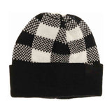 BABY Buffalo Plaid Cuff C.C Beanie