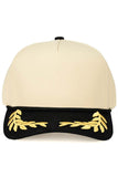 C.C Gold Bay Leaf with Rope Two Tone Trucker Cap