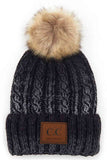 C.C Ombre Beanie with Pom