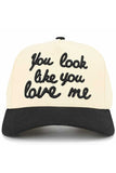 C.C Women's You Look Like Love ME Trucker Cap Hat
