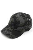 C.C WEAVON BASKET CRISS-CROSS PONYCAP