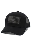 FLAG Patch Mesh Back American Flag Theme Baseball Cap