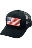 FLAG FLAT UV PRINT American Flag BASEBALL CAP