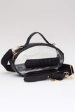 Foot Ball Shape Transparent Clear Stadium Bag