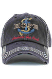 HOPE ANCHORS THE SOUL VINTAGE CAP