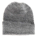 Women's Multi-colored Slouchy Mohair Cuffed C.C Beanie