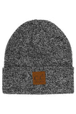 C.C Unisex Classic Basic Solid Color Beanie