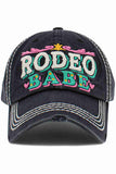 RODEO BABE Vintage Ball Cap
