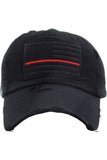 Women's American Flag Vintage Baseball Cap 4th of July
