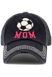 Soccer MOM Vintage Ballcap