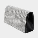 Bling Solid Evening Clutch Crossbody Bag