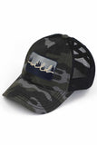 C.C Wild Patch Criss-Cross Pony Cap