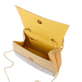 Bling Evening Tote Crossbody Bag Chain Handle