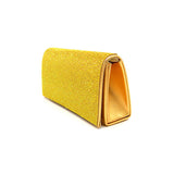 Bling Solid Evening Clutch Crossbody Bag