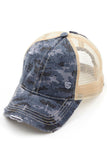 C.C DIGITAL CAMO MESH PONYCAP