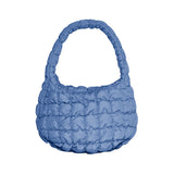 Quilted Puffer Tote Shoulder Bag