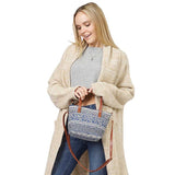 Tribal Patterned Tote Crossbody Bag