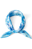 Floral Pattern Print Bandana Summer Scarf