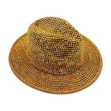 Bling Studded Panama Hat